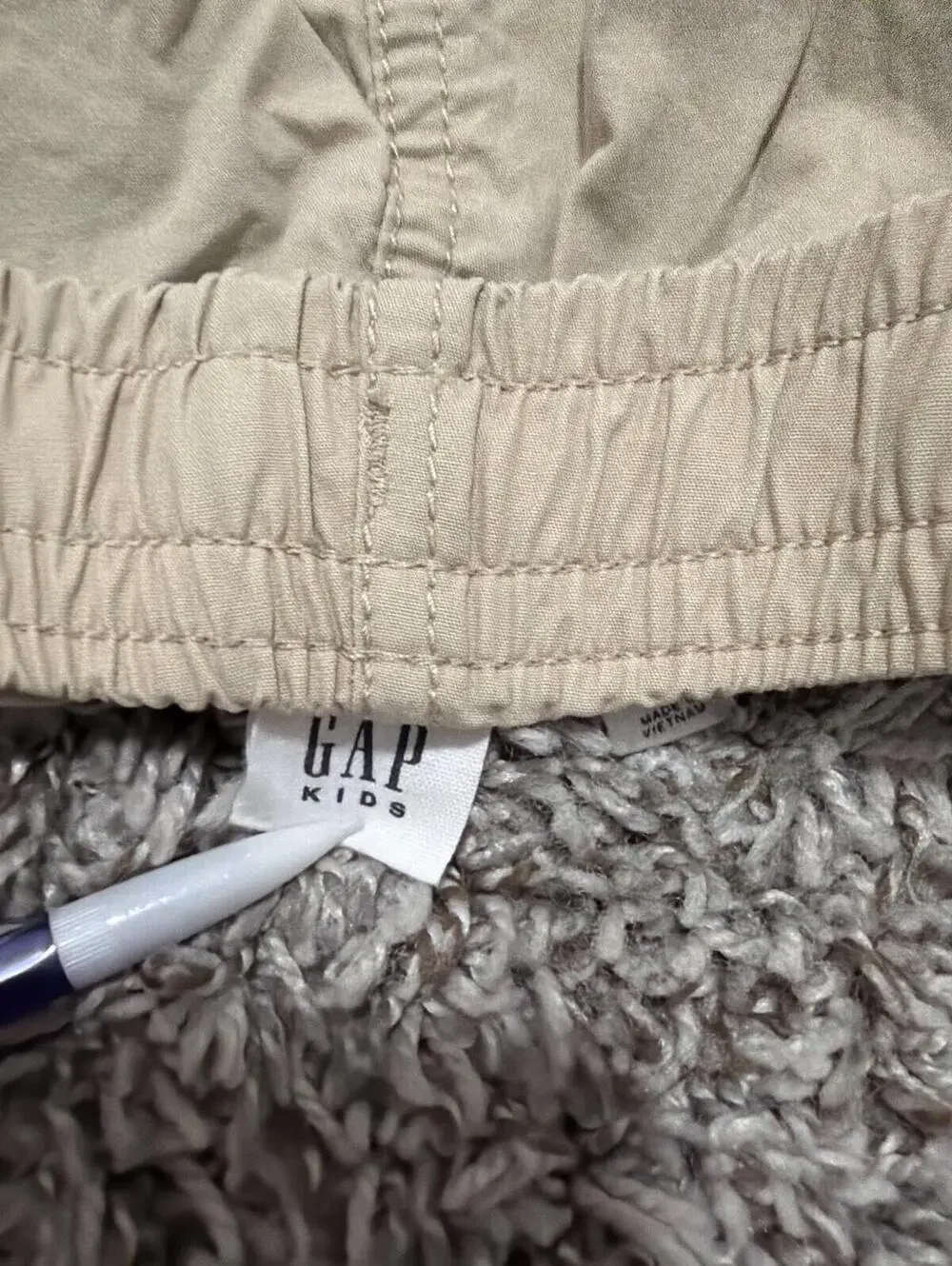 GAP Kids Pull on Twill Boys Beige Shorts XXXL Husky